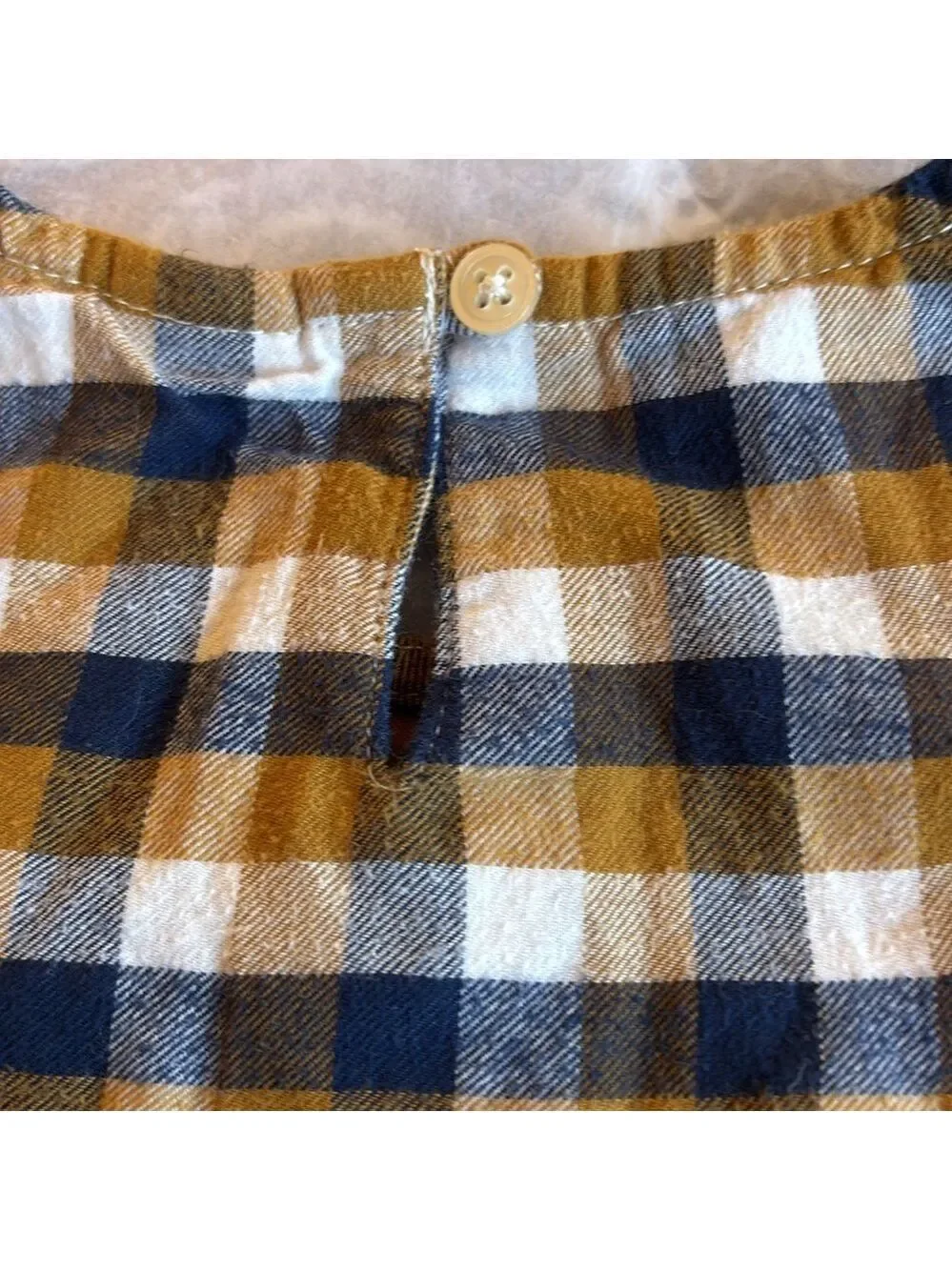 Carter's Brown Plaid Cotton Top 3T Long Sleeve (3 for $12 item)
